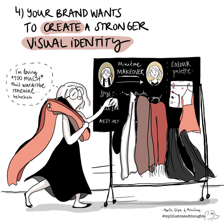 Brand identity Project, Minième