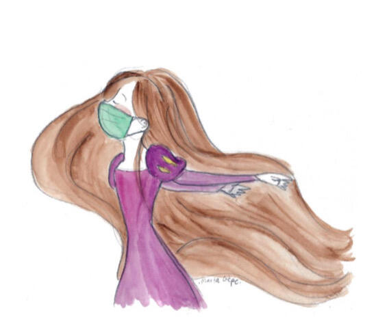 Coronapunzel (from My Bright, Little Universe -KDP, 2020)